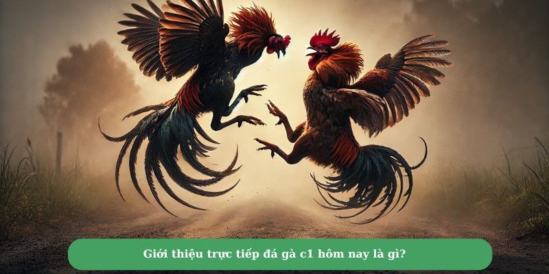 Giới thiệu đôi nét về hình thức đá gà C1 hấp dẫn hiện nay